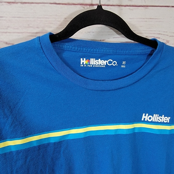 Hollister long Sleeve Blue Shirt XS - Picture 4 of 8